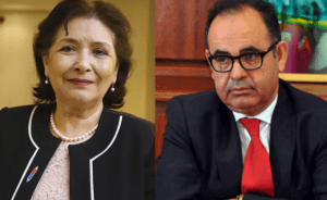 مبروك كورشيد وسهام بن سدرين